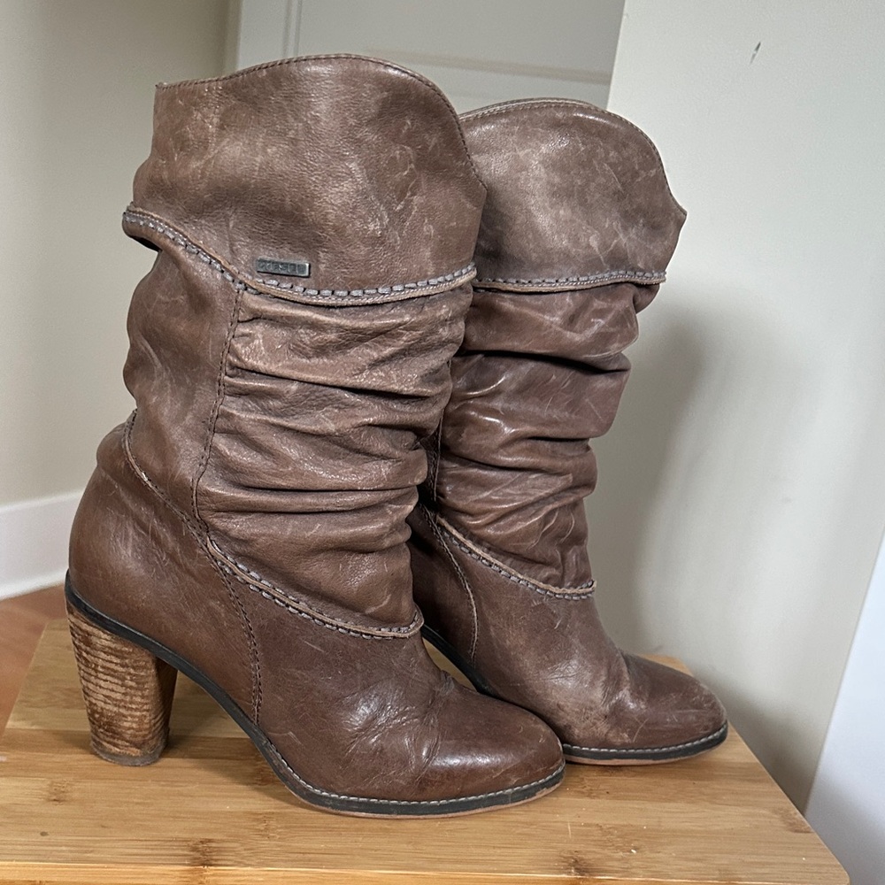 Diesel Leather Women's Boots